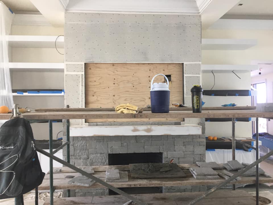 Masonry project by Warrens Masonry Central Valley CA