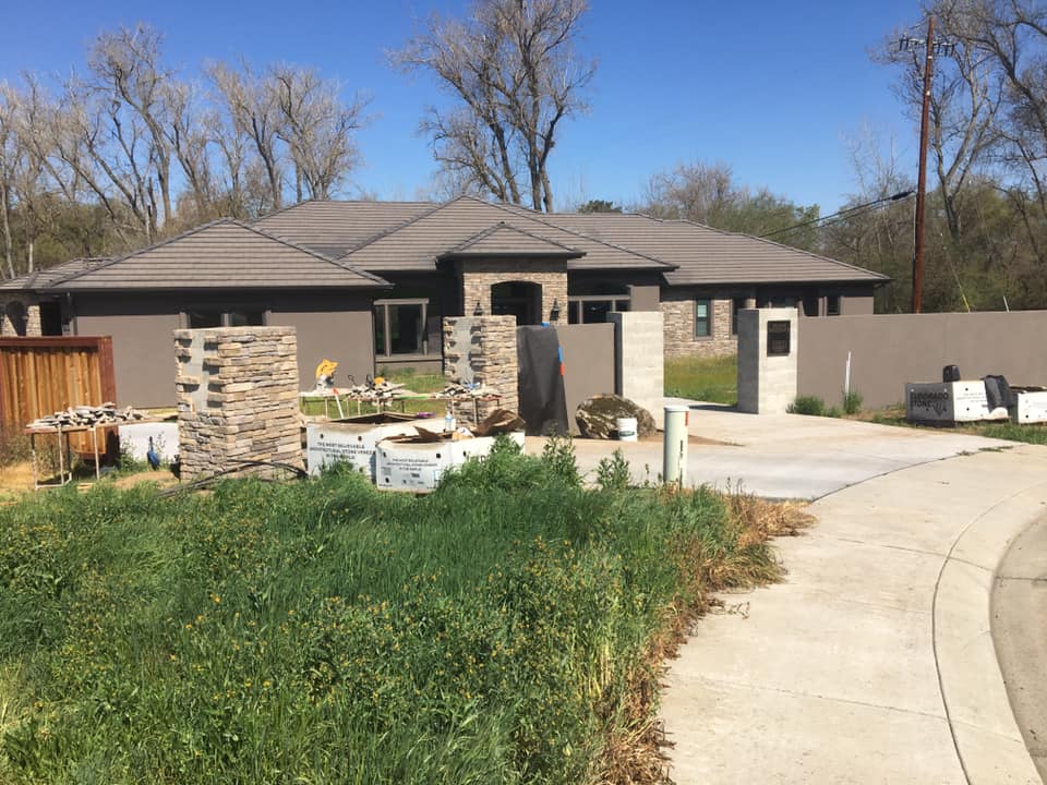 Masonry project by Warrens Masonry Central Valley CA