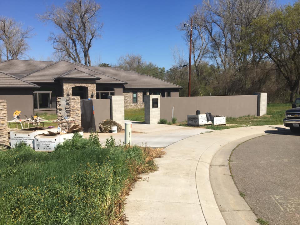 Masonry project by Warrens Masonry Central Valley CA