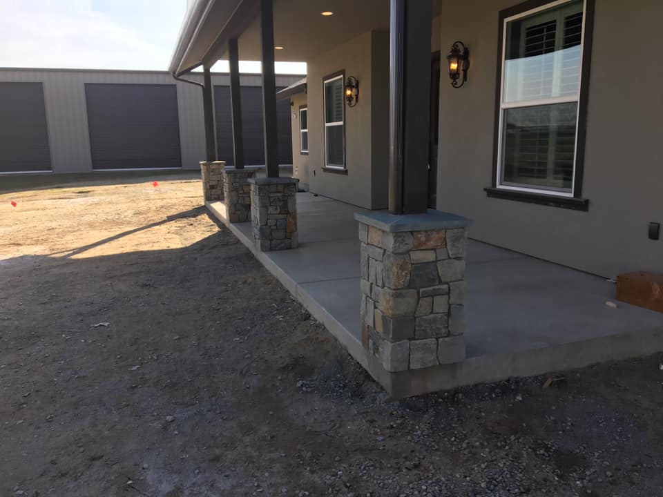 Masonry project by Warrens Masonry Central Valley CA