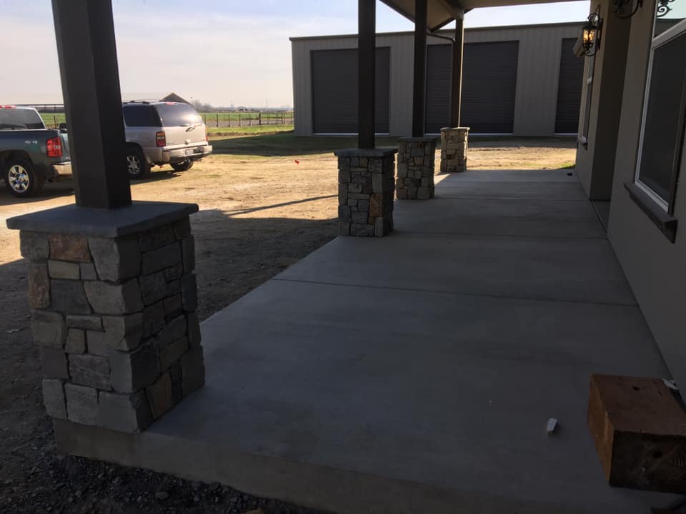 Masonry project by Warrens Masonry Central Valley CA