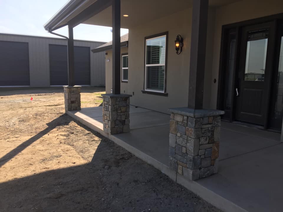 Masonry project by Warrens Masonry Central Valley CA