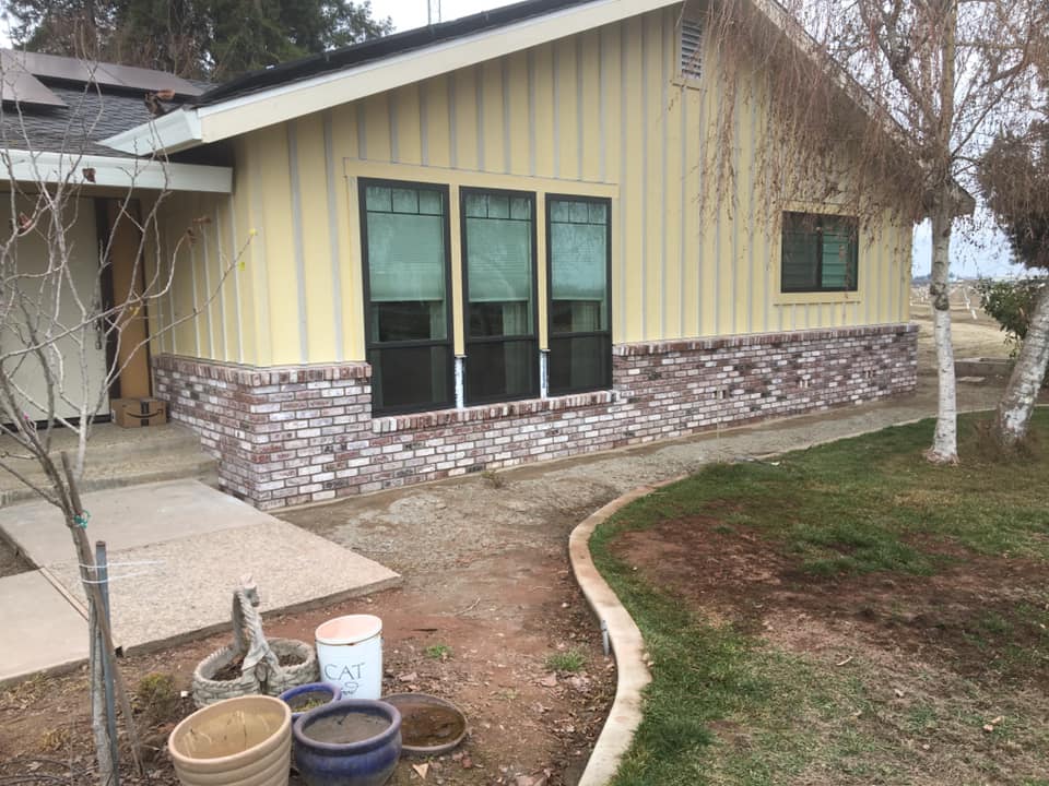 Masonry project by Warrens Masonry Central Valley CA
