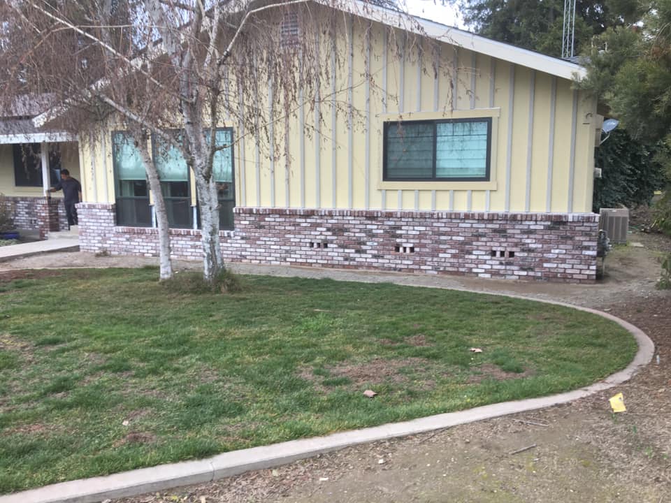 Masonry project by Warrens Masonry Central Valley CA
