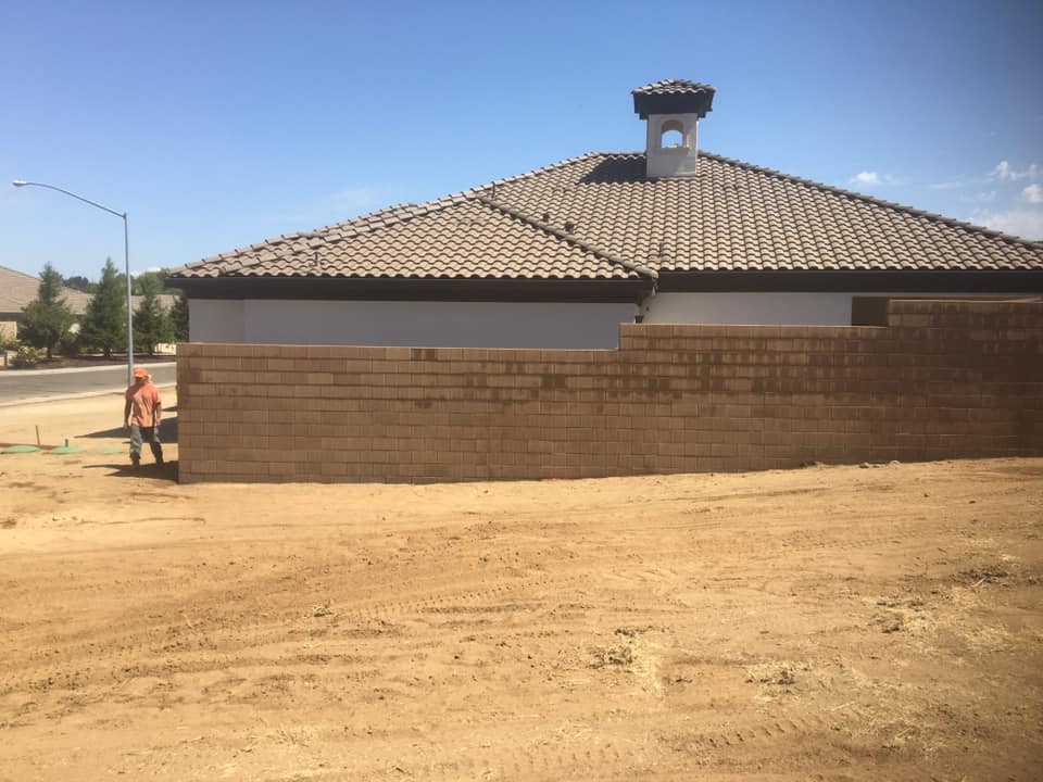 Masonry project by Warrens Masonry Central Valley CA