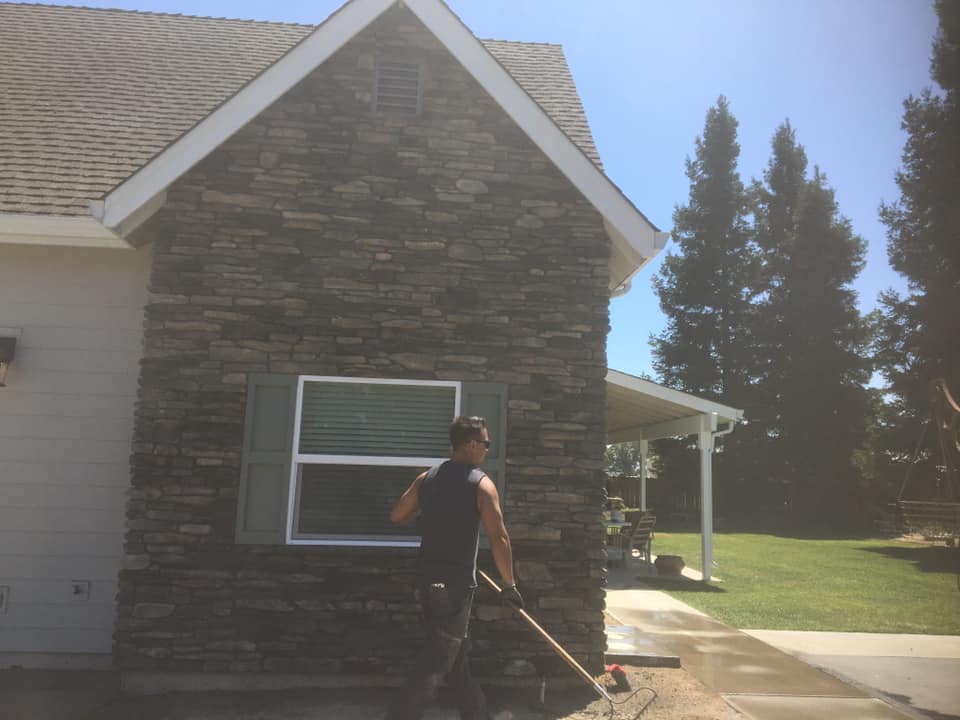 Masonry project by Warrens Masonry Central Valley CA