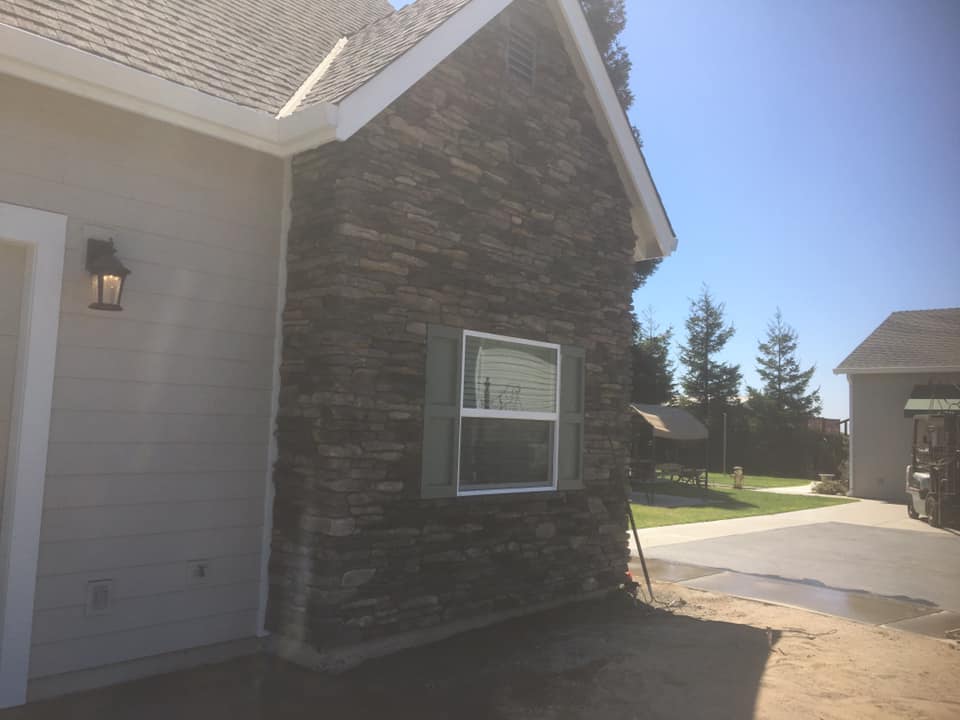 Masonry project by Warrens Masonry Central Valley CA