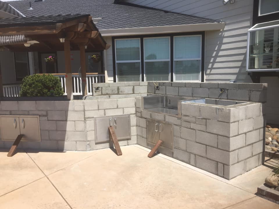 Masonry project by Warrens Masonry Central Valley CA