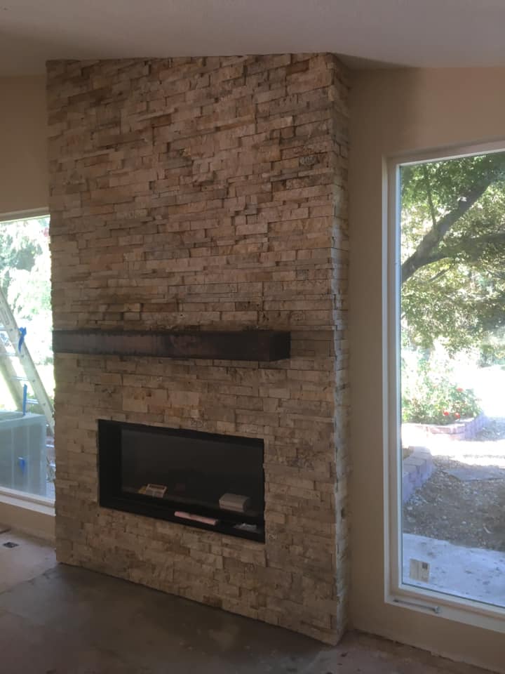 Masonry project by Warrens Masonry Central Valley CA