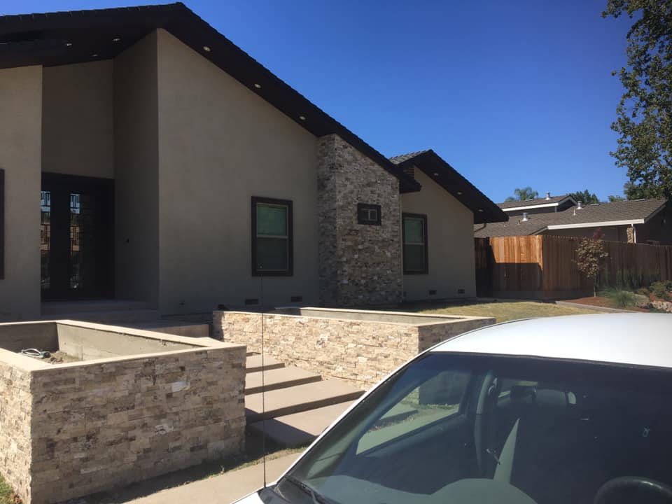 Masonry project by Warrens Masonry Central Valley CA