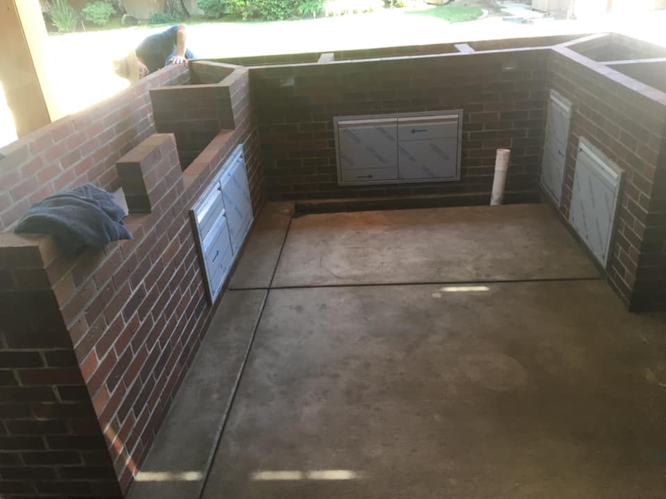Masonry project by Warrens Masonry Central Valley CA