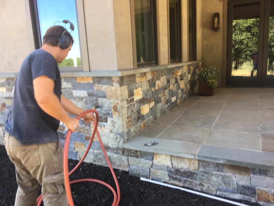 Masonry project by Warrens Masonry Central Valley CA