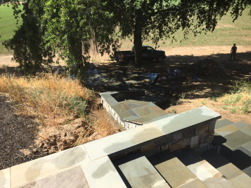 Masonry project by Warrens Masonry Central Valley CA