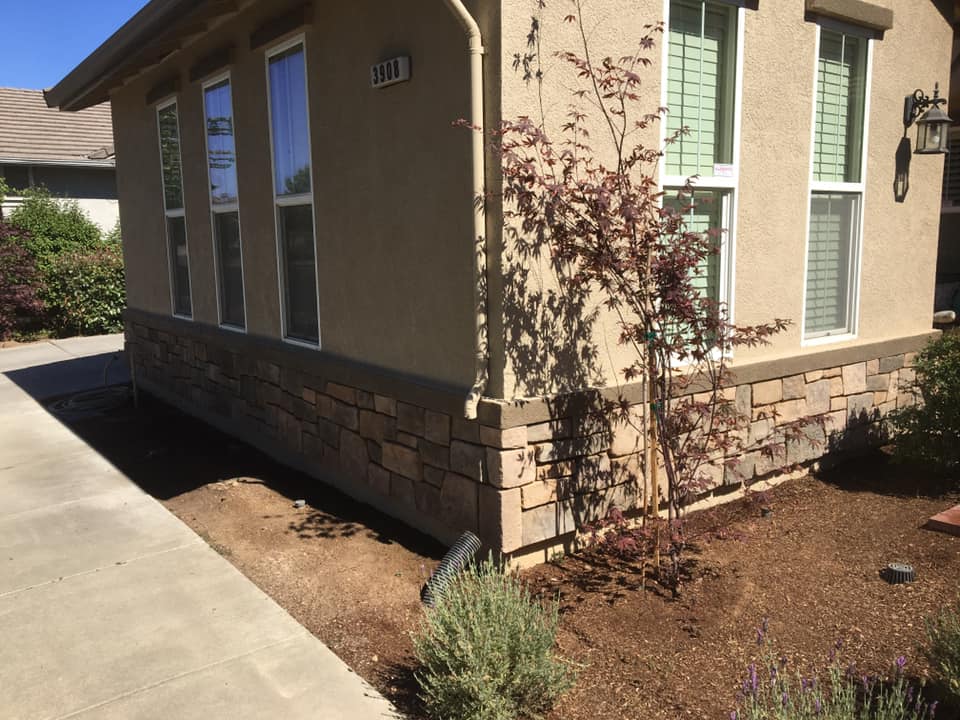 Masonry project by Warrens Masonry Central Valley CA