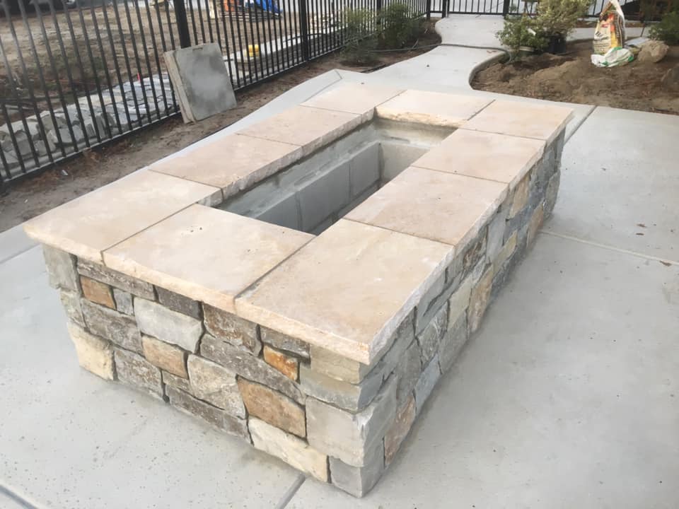 Masonry project by Warrens Masonry Central Valley CA