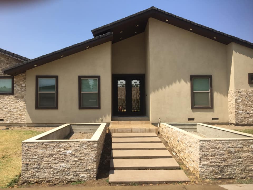 Masonry project by Warrens Masonry Central Valley CA