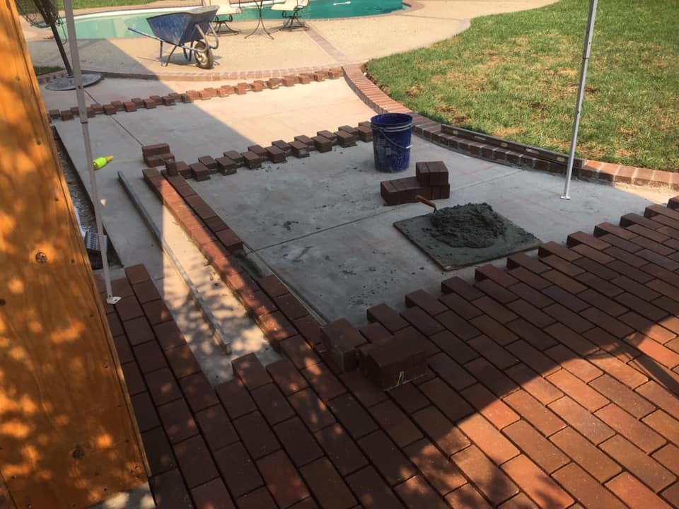 Masonry project by Warrens Masonry Central Valley CA