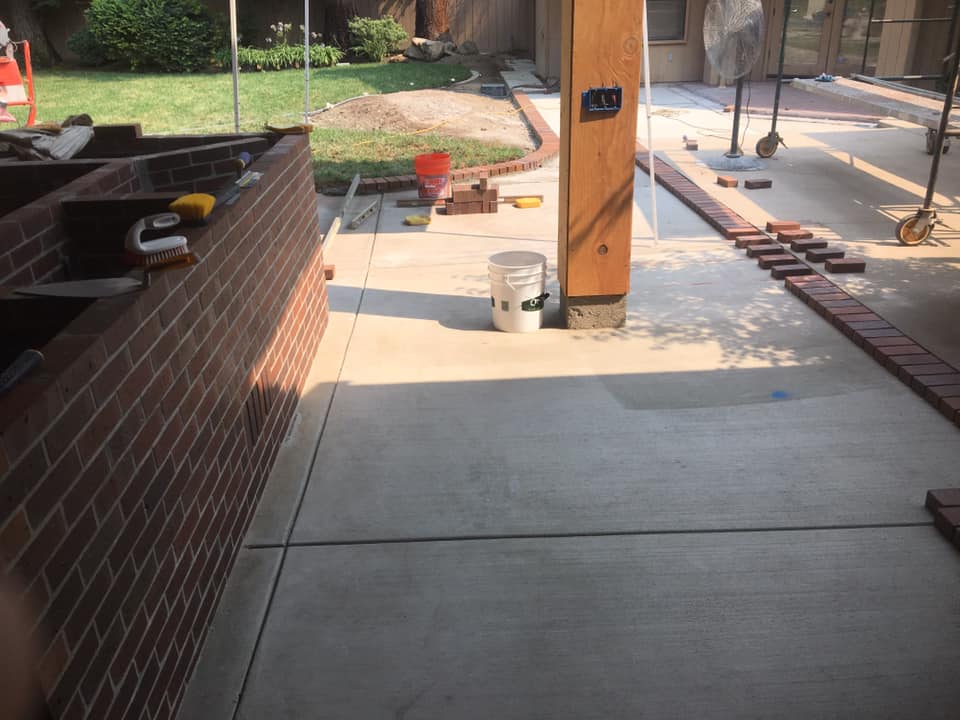 Masonry project by Warrens Masonry Central Valley CA