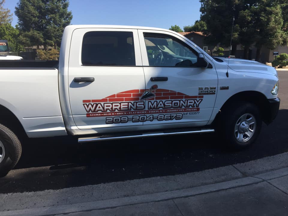 Masonry project by Warrens Masonry Central Valley CA