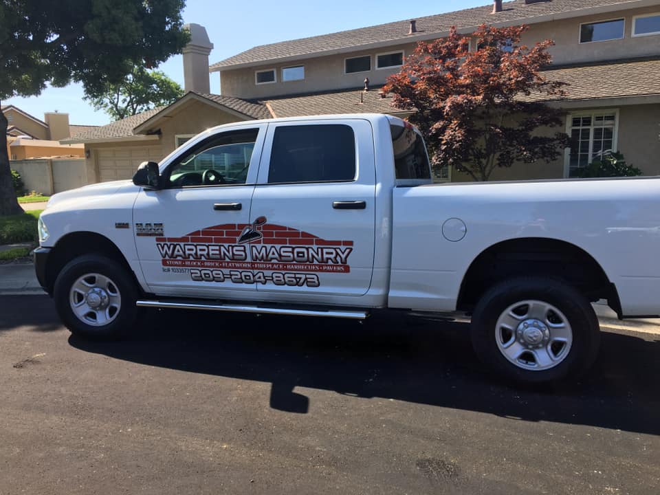 Masonry project by Warrens Masonry Central Valley CA