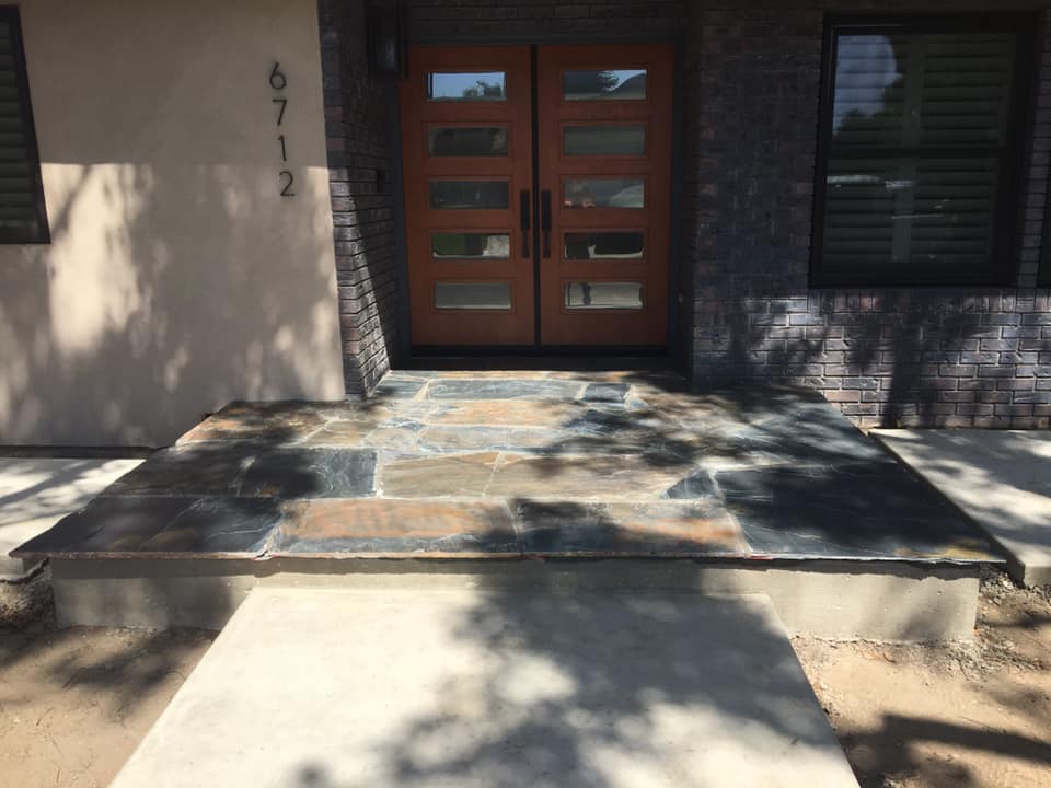 Masonry project by Warrens Masonry Central Valley CA