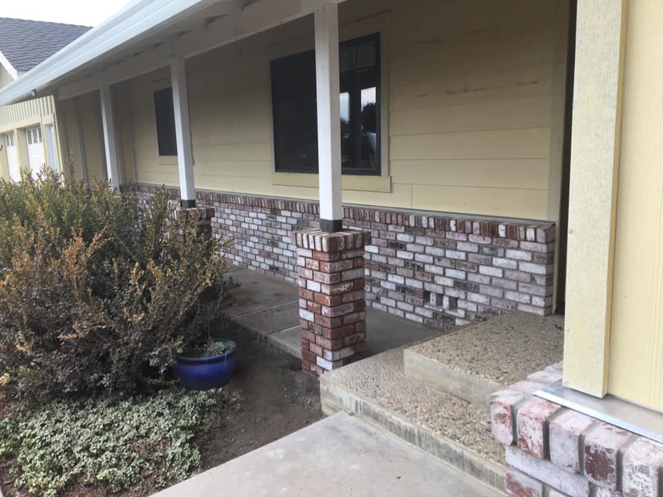 Masonry project by Warrens Masonry Central Valley CA
