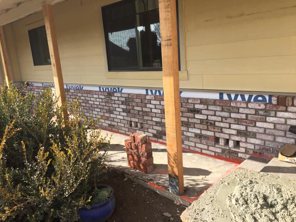 Masonry project by Warrens Masonry Central Valley CA