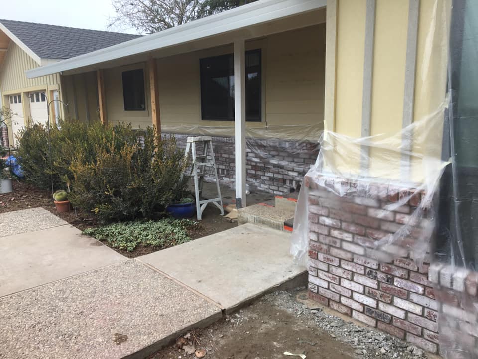 Masonry project by Warrens Masonry Central Valley CA