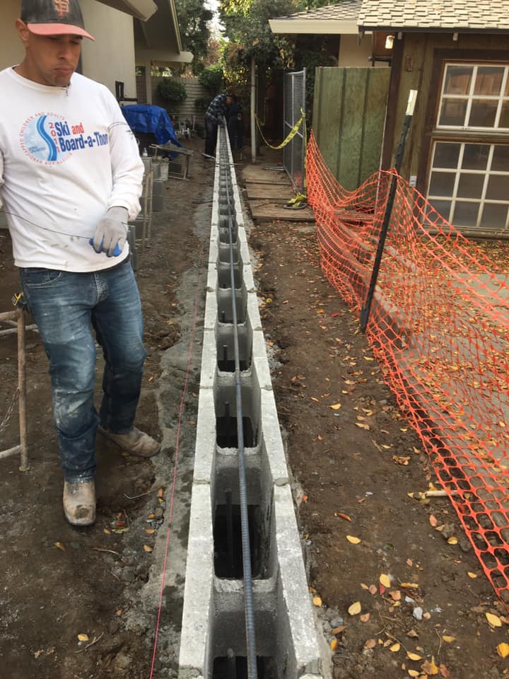 Masonry project by Warrens Masonry Central Valley CA