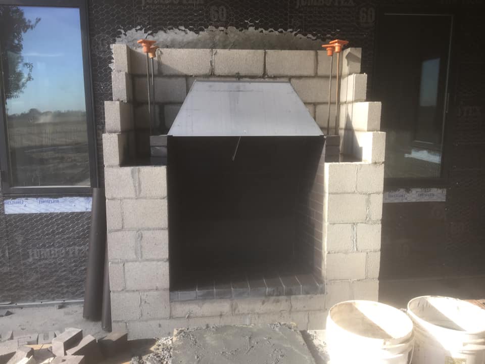 Masonry project by Warrens Masonry Central Valley CA