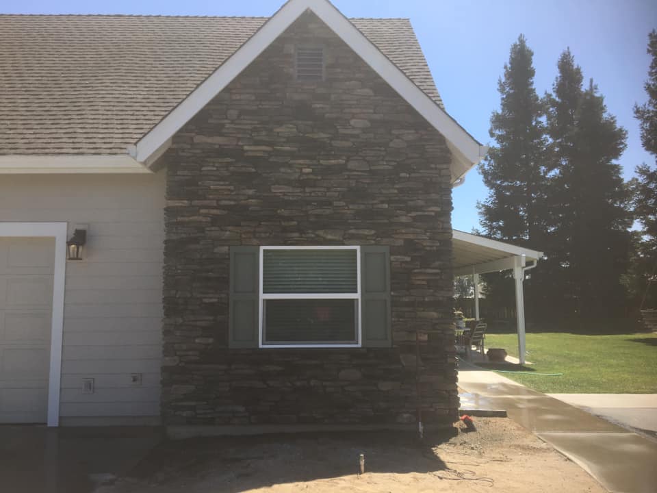 Masonry project by Warrens Masonry Central Valley CA