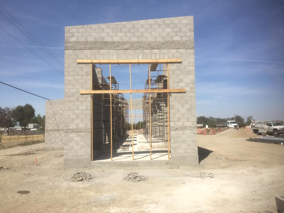 Masonry project by Warrens Masonry Central Valley CA