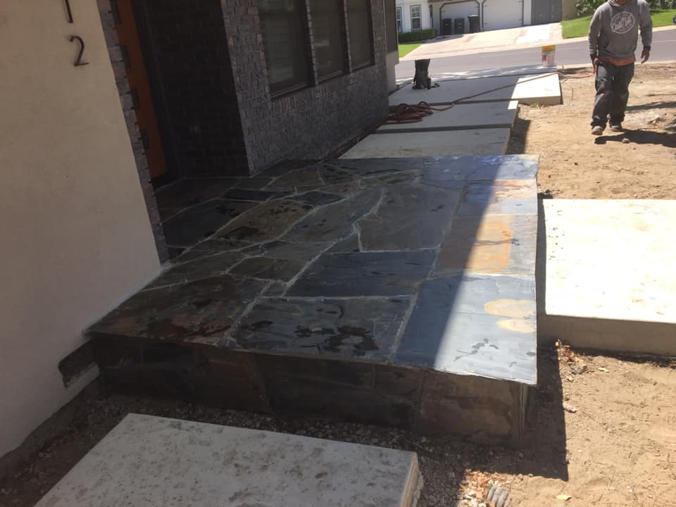 Masonry project by Warrens Masonry Central Valley CA