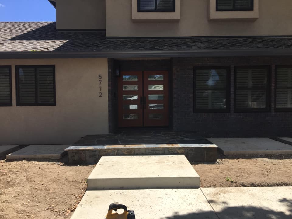 Masonry project by Warrens Masonry Central Valley CA