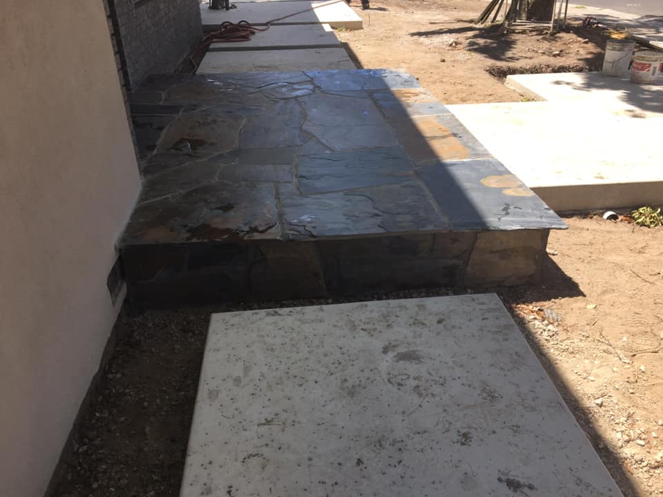 Masonry project by Warrens Masonry Central Valley CA