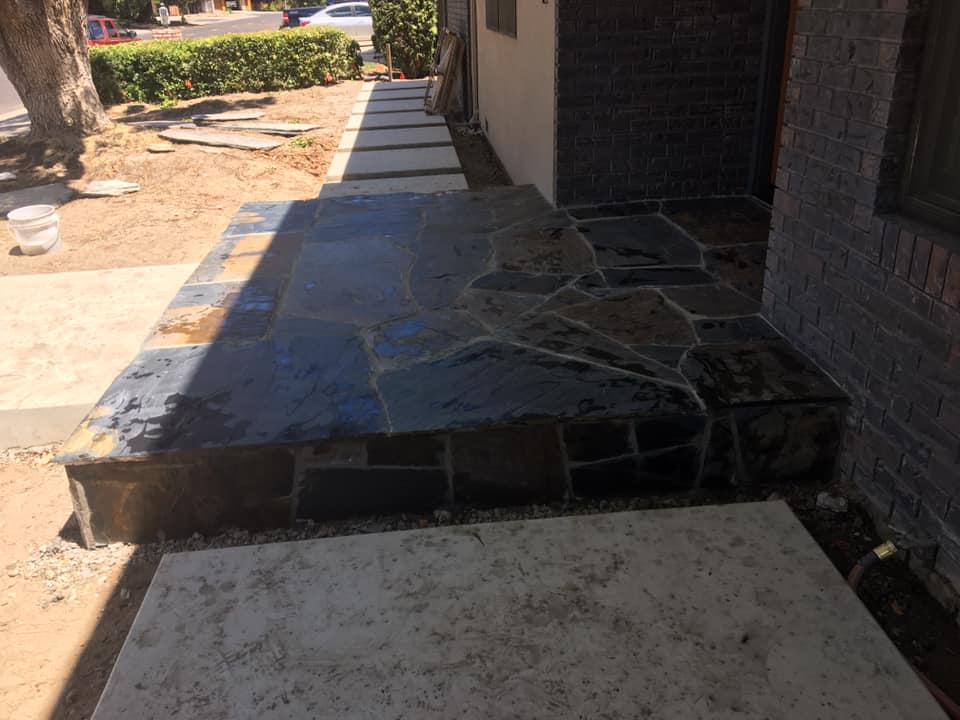 Masonry project by Warrens Masonry Central Valley CA