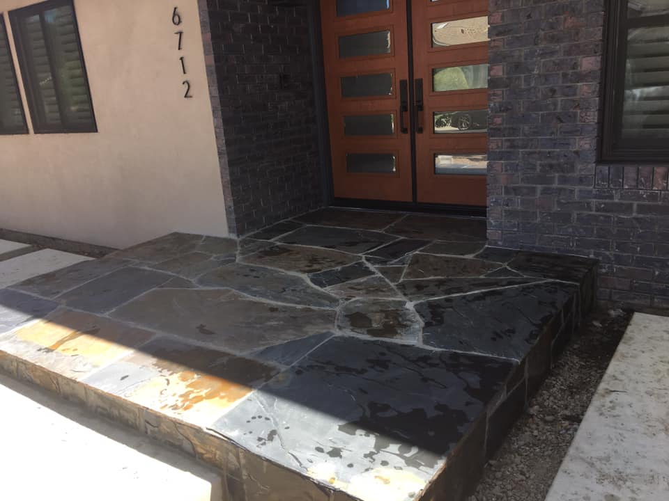 Masonry project by Warrens Masonry Central Valley CA