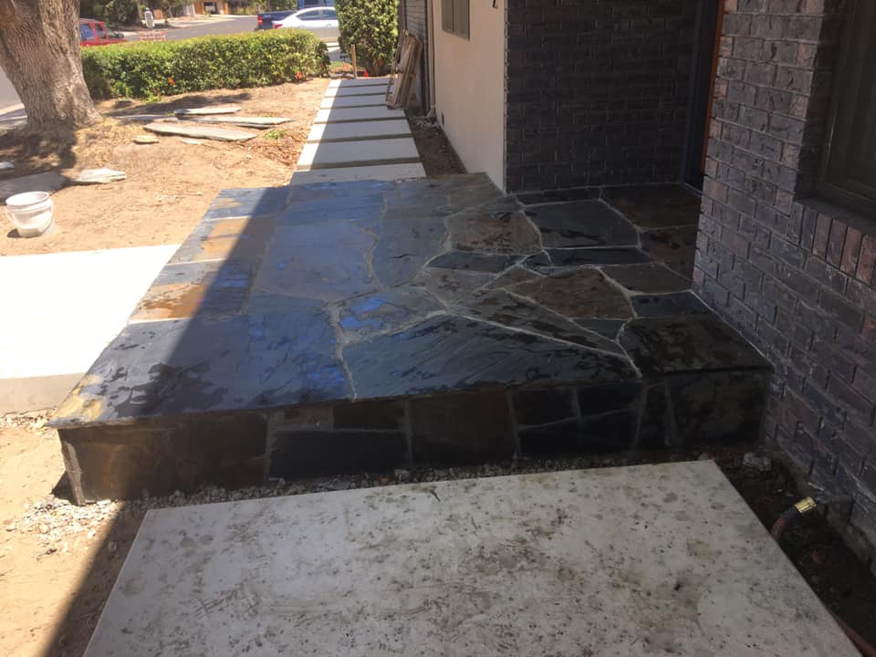 Masonry project by Warrens Masonry Central Valley CA