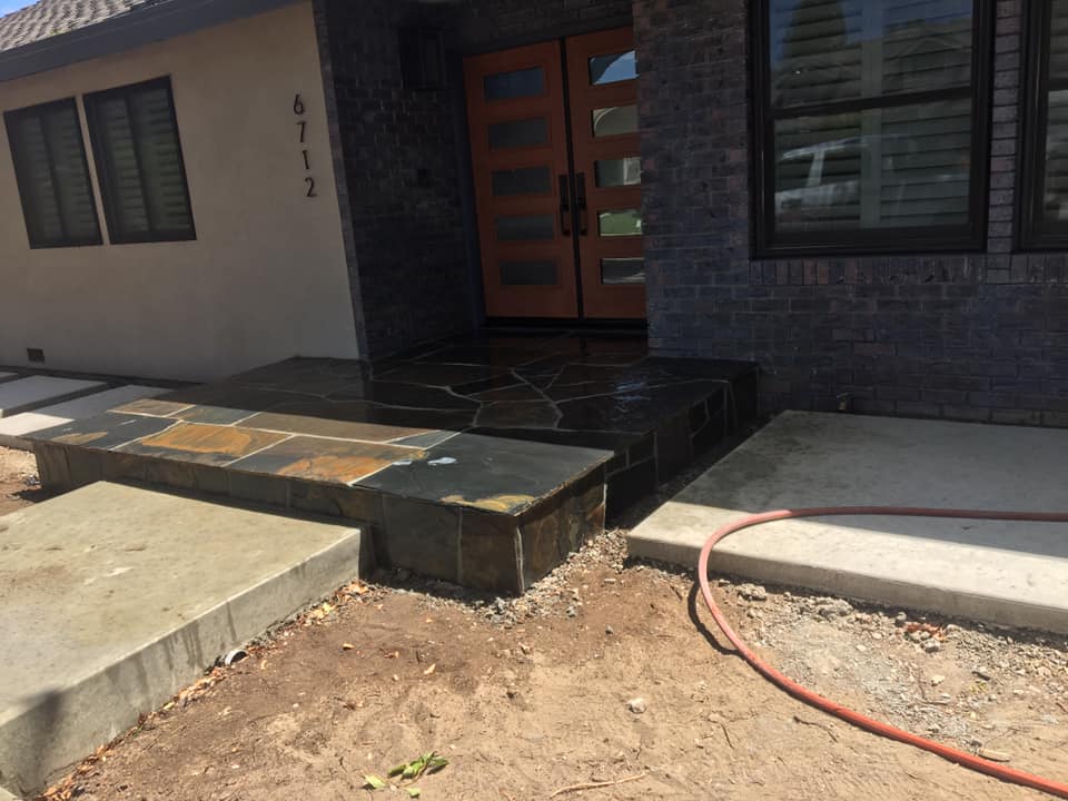 Masonry project by Warrens Masonry Central Valley CA