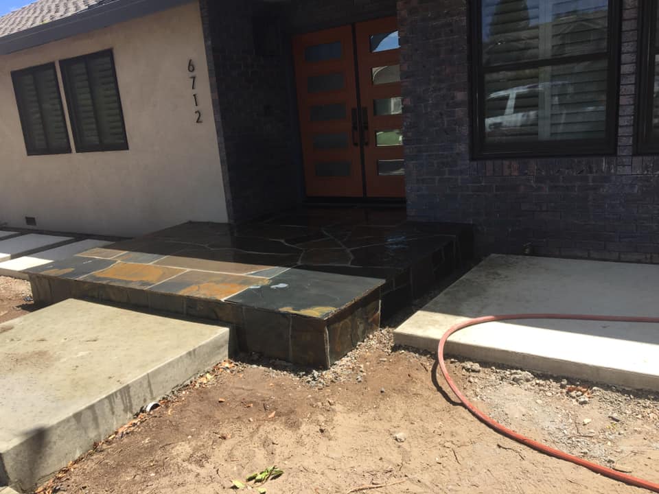 Masonry project by Warrens Masonry Central Valley CA