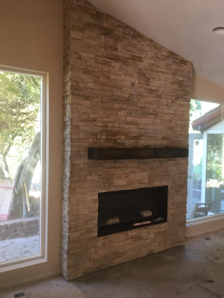 Masonry project by Warrens Masonry Central Valley CA