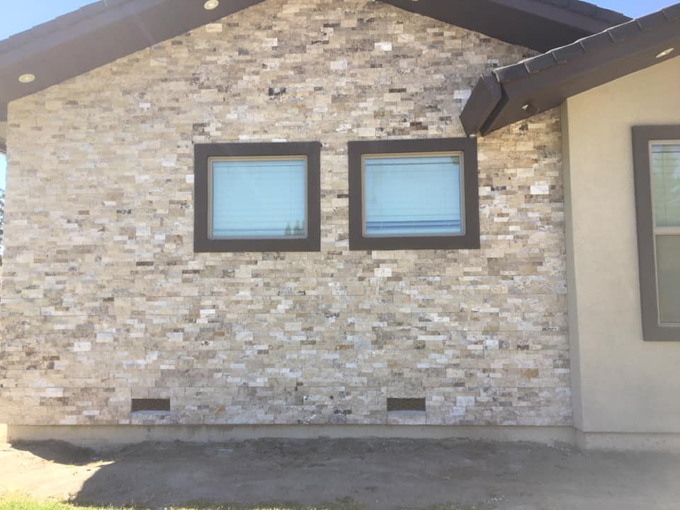 Masonry project by Warrens Masonry Central Valley CA