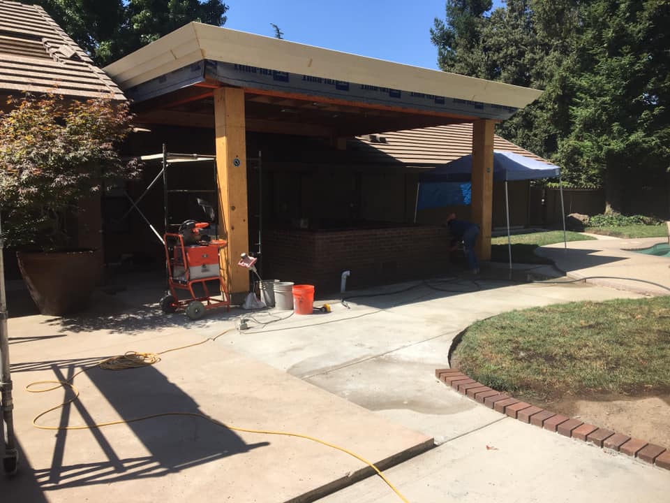 Masonry project by Warrens Masonry Central Valley CA