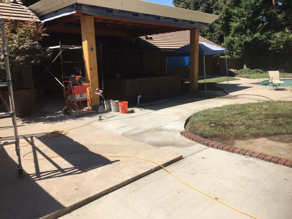 Masonry project by Warrens Masonry Central Valley CA