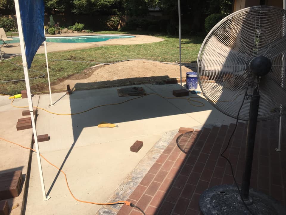 Masonry project by Warrens Masonry Central Valley CA