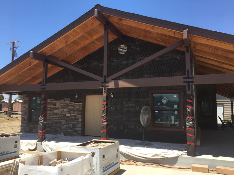 Masonry project by Warrens Masonry Central Valley CA