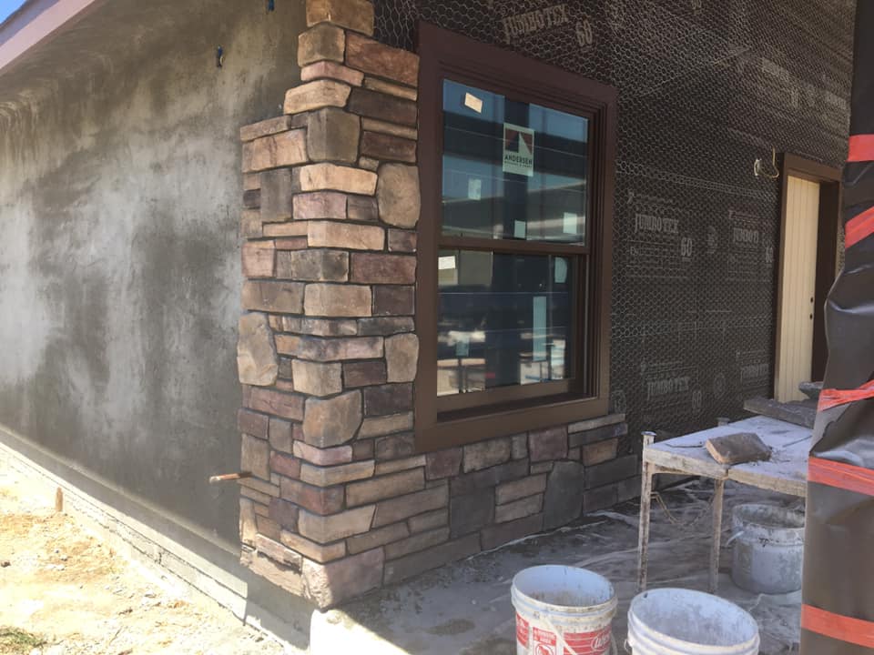 Masonry project by Warrens Masonry Central Valley CA