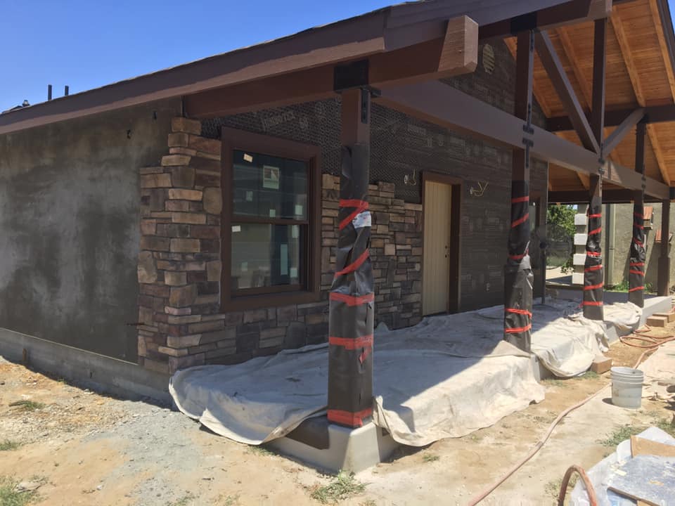 Masonry project by Warrens Masonry Central Valley CA