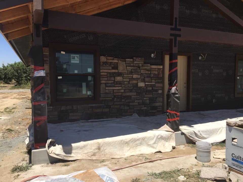 Masonry project by Warrens Masonry Central Valley CA