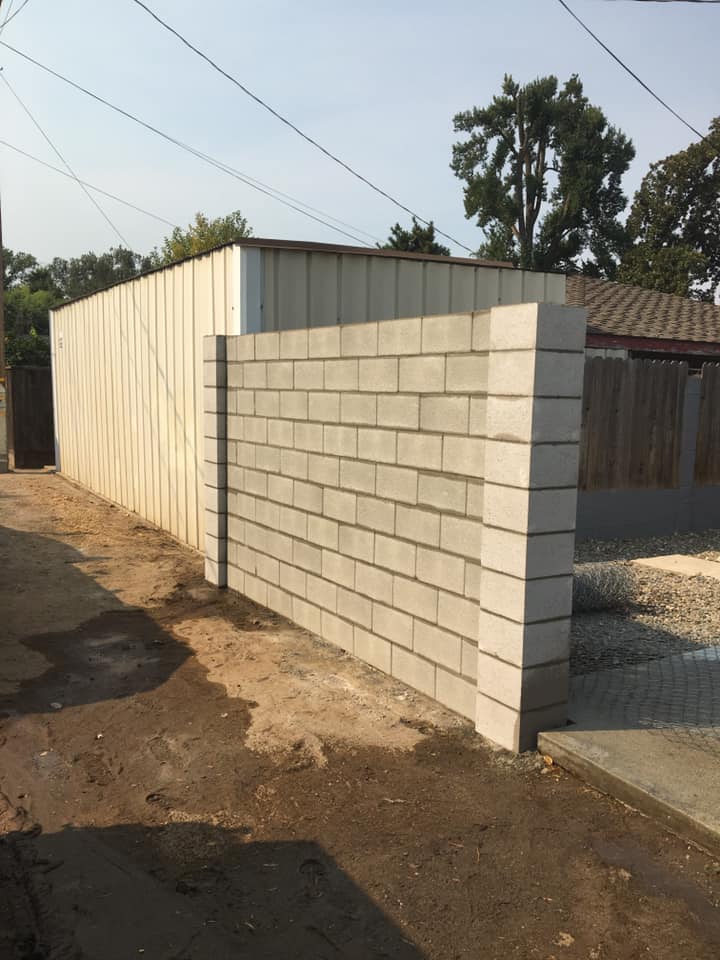 Masonry project by Warrens Masonry Central Valley CA